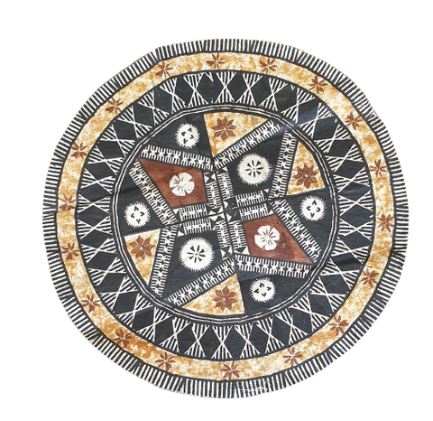 Fiji masi tapa wall hanging with Laveti Ltd