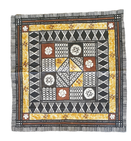 Fiji masi tapa wall hanging with Laveti Ltd