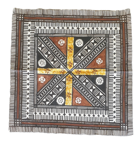 Fiji wall hanging masi tapa with Laveti Ltd