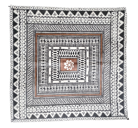 Fiji wall hanging tapa masi with Laveti Ltd